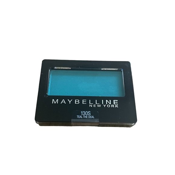 MAYBELLINE NEW YORK EYESHADOW TEAL BLUE 130S EXPERT WEAR MAKEUP SEALED NEW - Picture 1 of 2